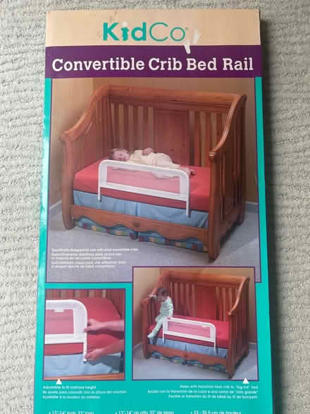 Photo of free Adjustable crib bed rail (Oakland) #1