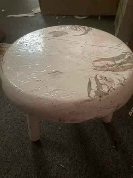 Photo of free Small wooden stool (Chineham RG24) #1