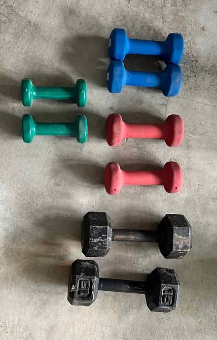 Photo of free Hand weights (Central San Rafael) #1
