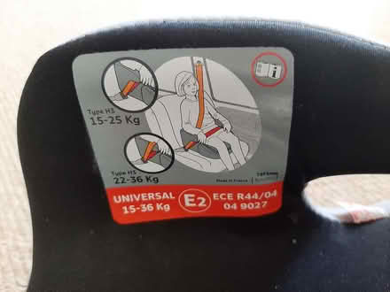 Photo of free Booster seat (Hadleigh IP7) #1