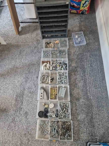 Photo of free Screw tidy / box of bits (West End LA3) #1