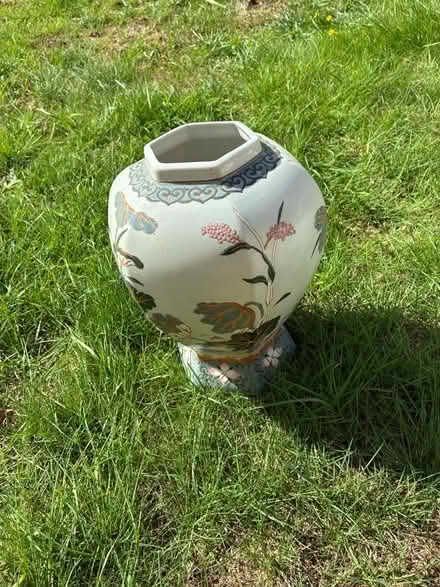 Photo of free 2 grey vases /tubs (Spixworth NR10) #2