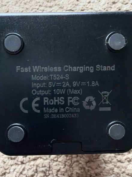 Photo of free Wireless charging stand (Sanderstead CR2) #2