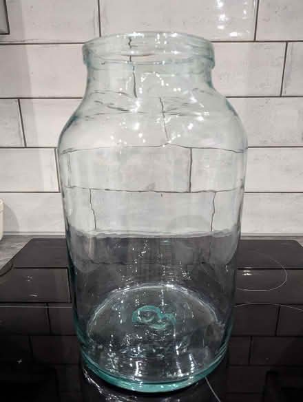 Photo of free Large Glass Jar (Mudeford) #2