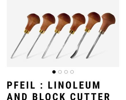 Photo of Lino cutting tools (GU3) #1