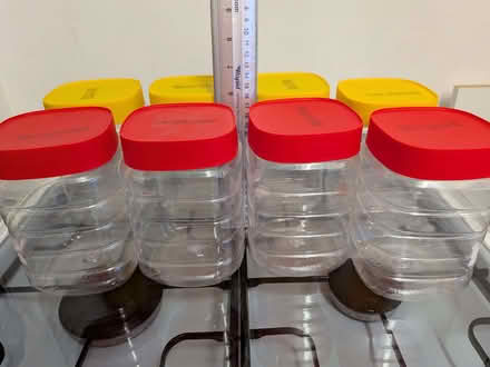 Photo of free 8 x 6" tall plastic containers (Llangefni LL77) #1