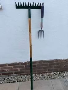 Photo of free Rake and small fork (Widford CM1) #1