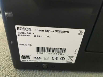 Photo of free Epson Printer/copier (Sockbridge CA10) #3