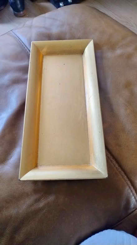 Photo of free Long gold tray (Chorley centre PR7) #1