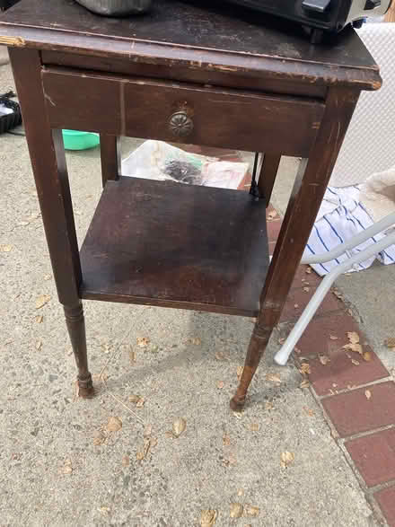 Photo of free Cute vintage doorway table (Foothill Boulevard Cupertino) #1