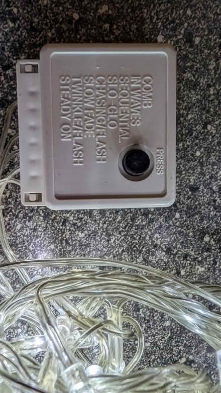 Photo of free Ice white LED (x120) festive fairy lights (Gorse Hill GU22) #3