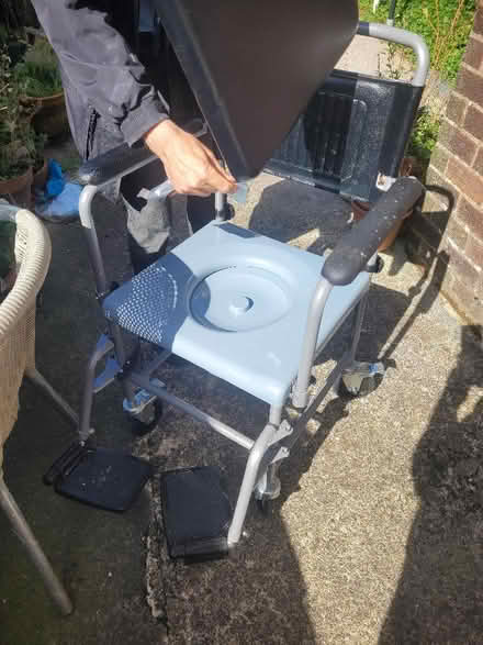 Photo of free Wheeled commode/wheelchair (Bowerham LA1) #1