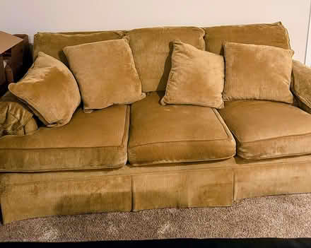 Photo of free Armoire and Couch (Wharton) #4