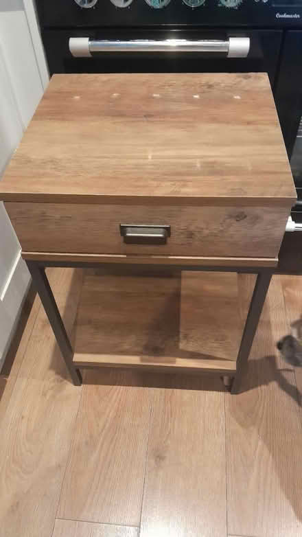 Photo of free Table with shelf and drawer (Kingsway GL2) #1