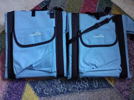 Photo of free Portable folding seats x2 (BD18 Saltaire) #2