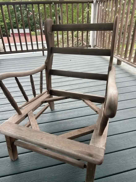Photo of free Deck or Patio Chair (Main Street, Stoneham) #1
