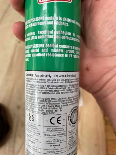 Photo of free Silicone sealant etc (Stoneleigh KT17) #3