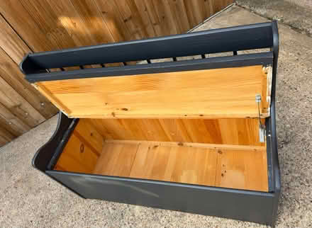 Photo of free Bench with storage (Barker Cypress Coles Crossing) #4