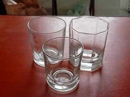 Photo of free 3 x Juice/Whiskey glasses (Kingsholm GL1) #1