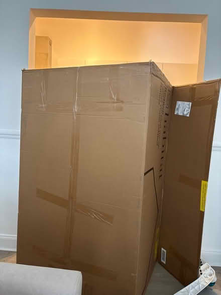 Photo of free 2 large cardboard boxes (Westcliff SS0) #1