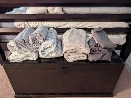 Photo of free King size sheets (Naperville near 95th and book) #1