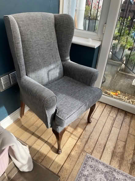 Photo of free High wing back chair (Clarkston G76) #2