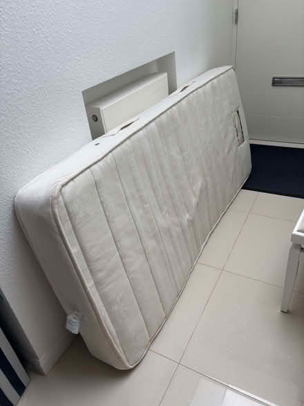 Photo of free bed frame and mattress, 90cm by 200cm (Coombe KT2) #3