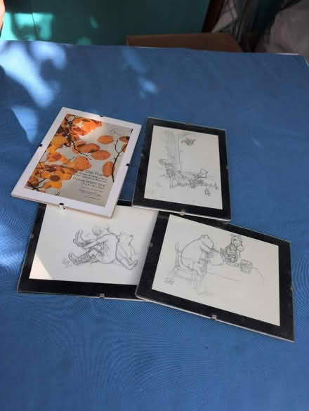 Photo of free Framed Pooh Postcards (Winslow MK18) #1
