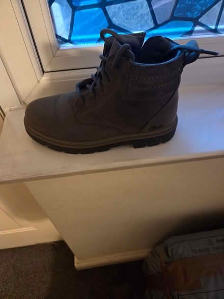 Photo of free Child's grey boots (Waddon) #2
