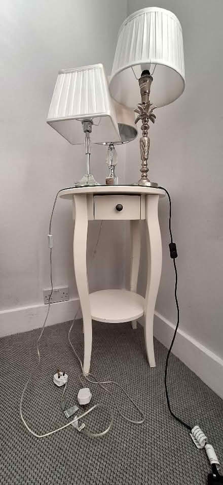 Photo of free White bedside table (Lion Gate TW9) #1