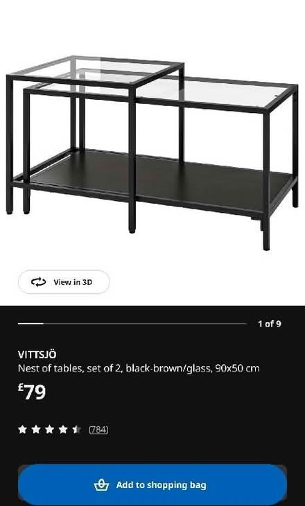 Photo of free Vittsjo IKEA nest tables (Brentford TW7) #1