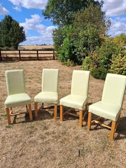 Photo of free 4 x Dining room chairs (Claydon OX17) #1