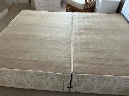 Photo of free Double bed headboard and base (Clonsilla) #2