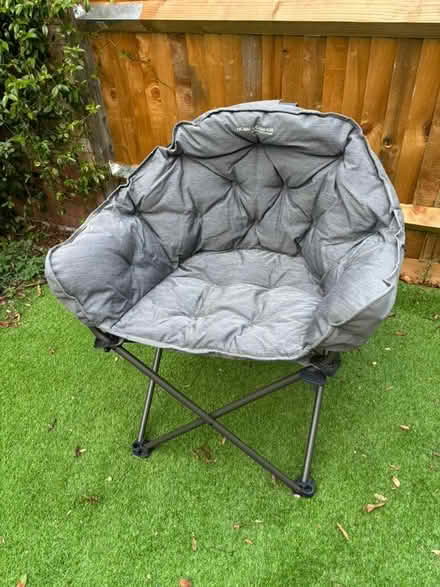 Photo of free Padded fold-up camping chairs (Edenbridge TN8) #1
