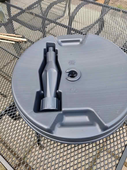 Photo of free Black plastic parasol base (water reservoir) - brand new (Hanworth RG12) #2
