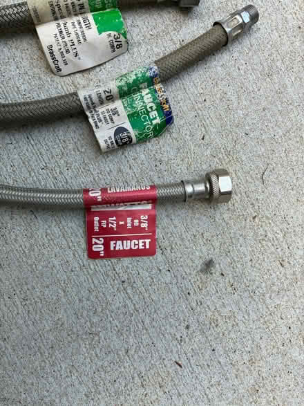 Photo of free Faucet supply hoses (S. 26th St. & S. Ives St) #2