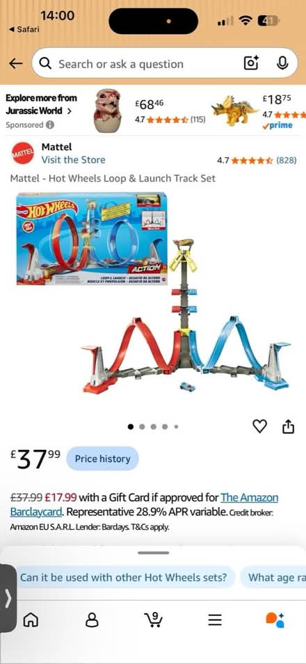 Photo of free Hot wheels track (TW12) #2