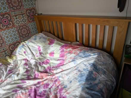 Photo of free King size bed frame (Bowerham LA1) #1