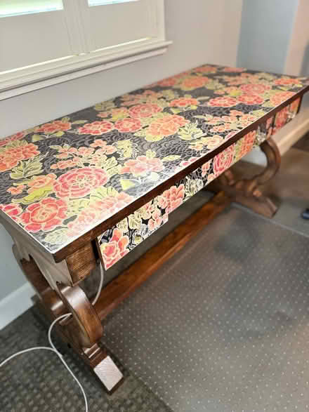 Photo of free Antique Style Desk and chair (West Petaluma) #2