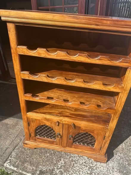 Photo of free Solid wood wine rack (Dumbarton G82) #1