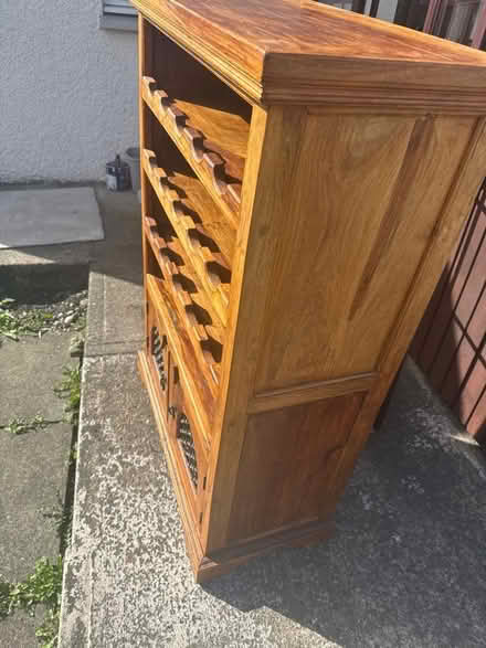 Photo of free Solid wood wine rack (Dumbarton G82) #2