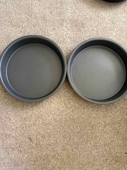 Photo of free 2 x cake tins (Southfields SW18) #1
