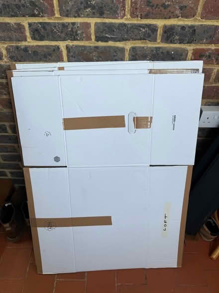 Photo of free 4 X Moving boxes (North Tonbridge TN10) #1
