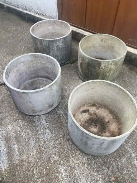 Photo of free Concrete Plant Pots (West Wickham BR4) #1
