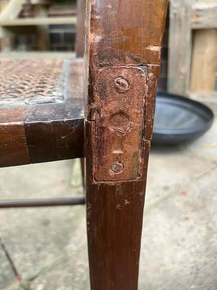 Photo of free Victorian cane seated chairs (Desford, Leicester LE9) #4