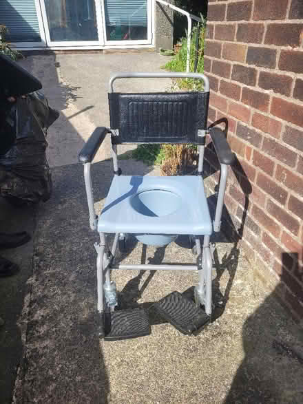 Photo of free Wheeled commode/wheelchair (Bowerham LA1) #4