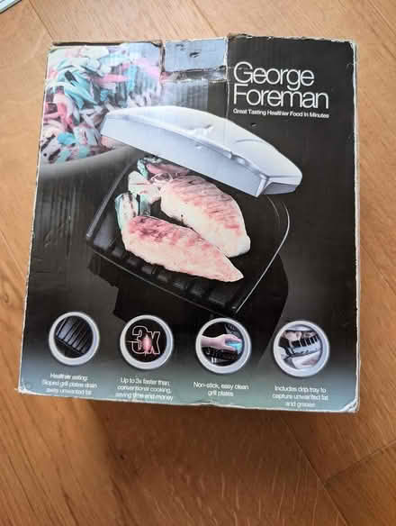 Photo of free George Foreman Compact Grill (Stonebridge - NW10) #4