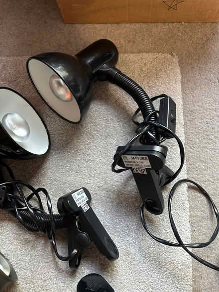 Photo of free Clamp-on spot lamps (Monks Hill CR2) #2