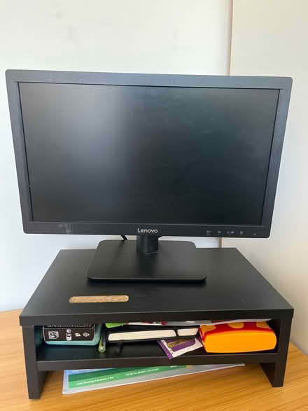 Photo of free Monitor and monitor stand (Borough SE1 4GZ) #1