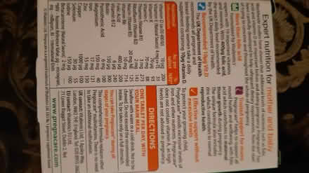 Photo of free New pregnancies vitamins (Drovers way N7) #2
